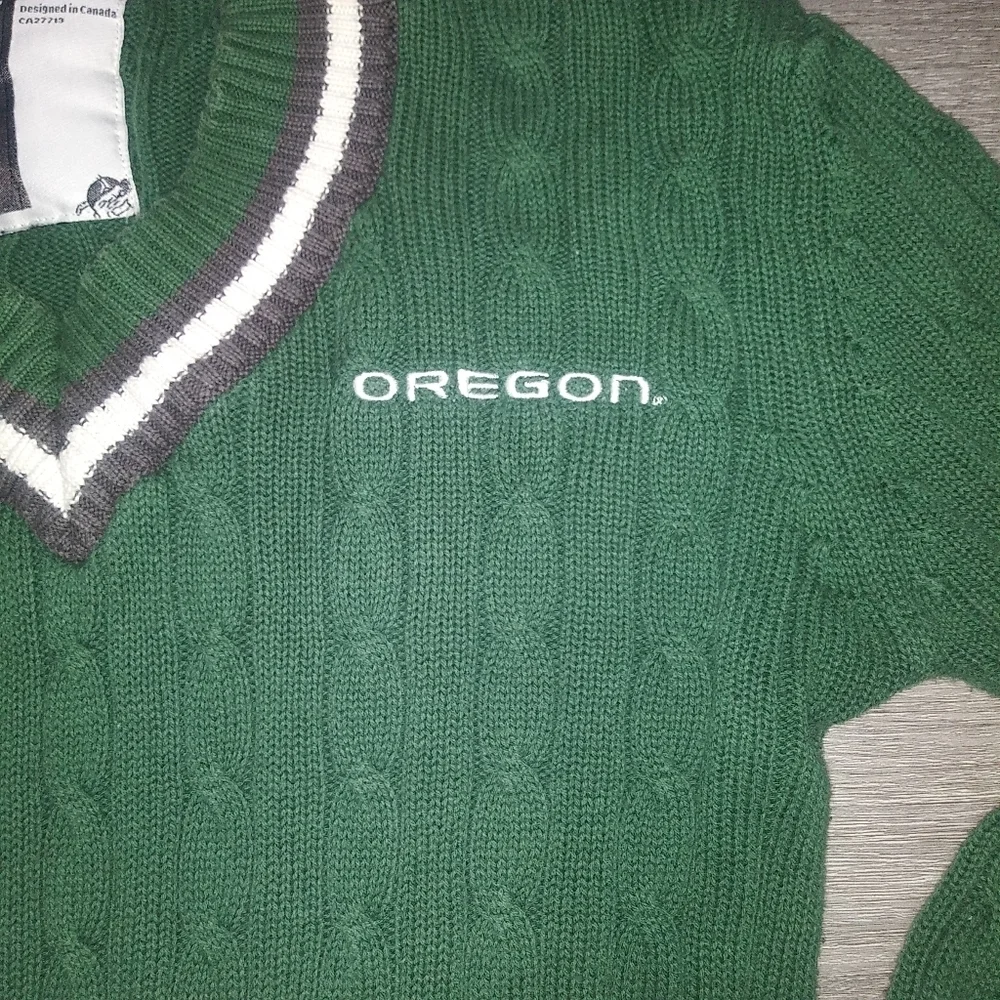 Bruzer| Vintage Duck Cable Knit Sweater Sz S